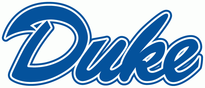 Duke Blue Devils 1978-Pres Wordmark Logo v6 diy DTF decal sticker